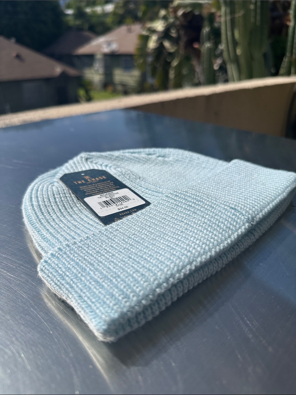 Roark Light Blue Knit Beanie